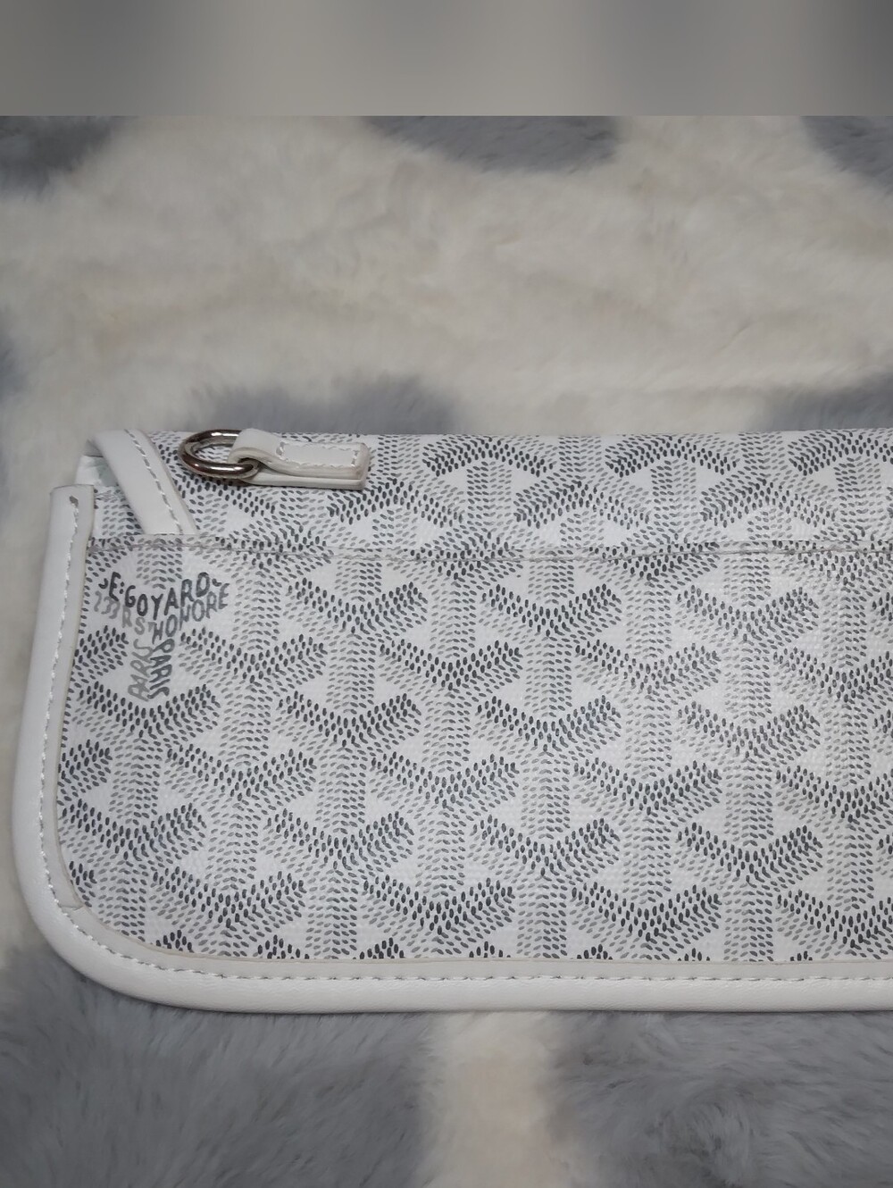 Goyard White Patterned Women's Wallet - Picture 3 of 16